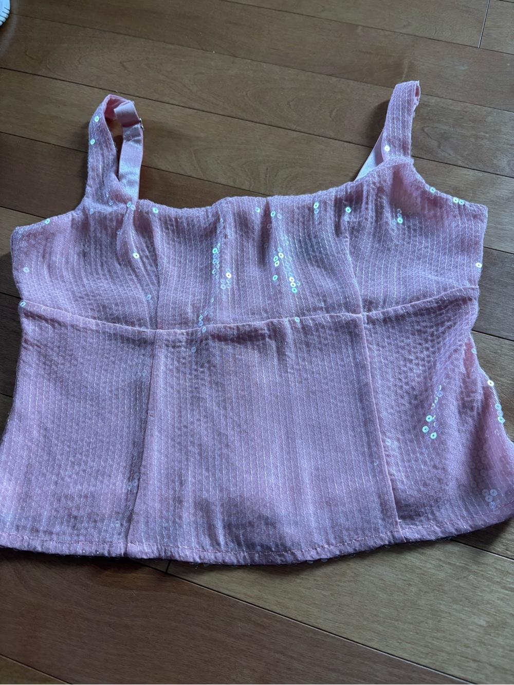 White fox size medium crop.